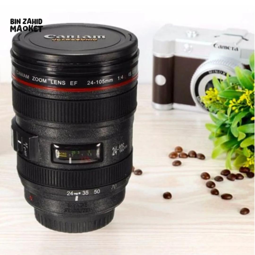 NEW Camera Lens Coffee Cup Like Canon EF 24-105 Photographer Gift Mug or Pens!