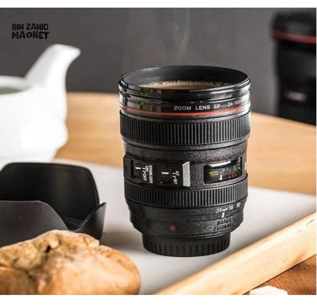 NEW Camera Lens Coffee Cup Like Canon EF 24-105 Photographer Gift Mug or Pens!