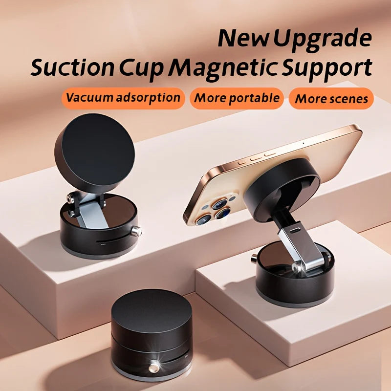 Vacuum Double-sided Magnetic Phone Holder