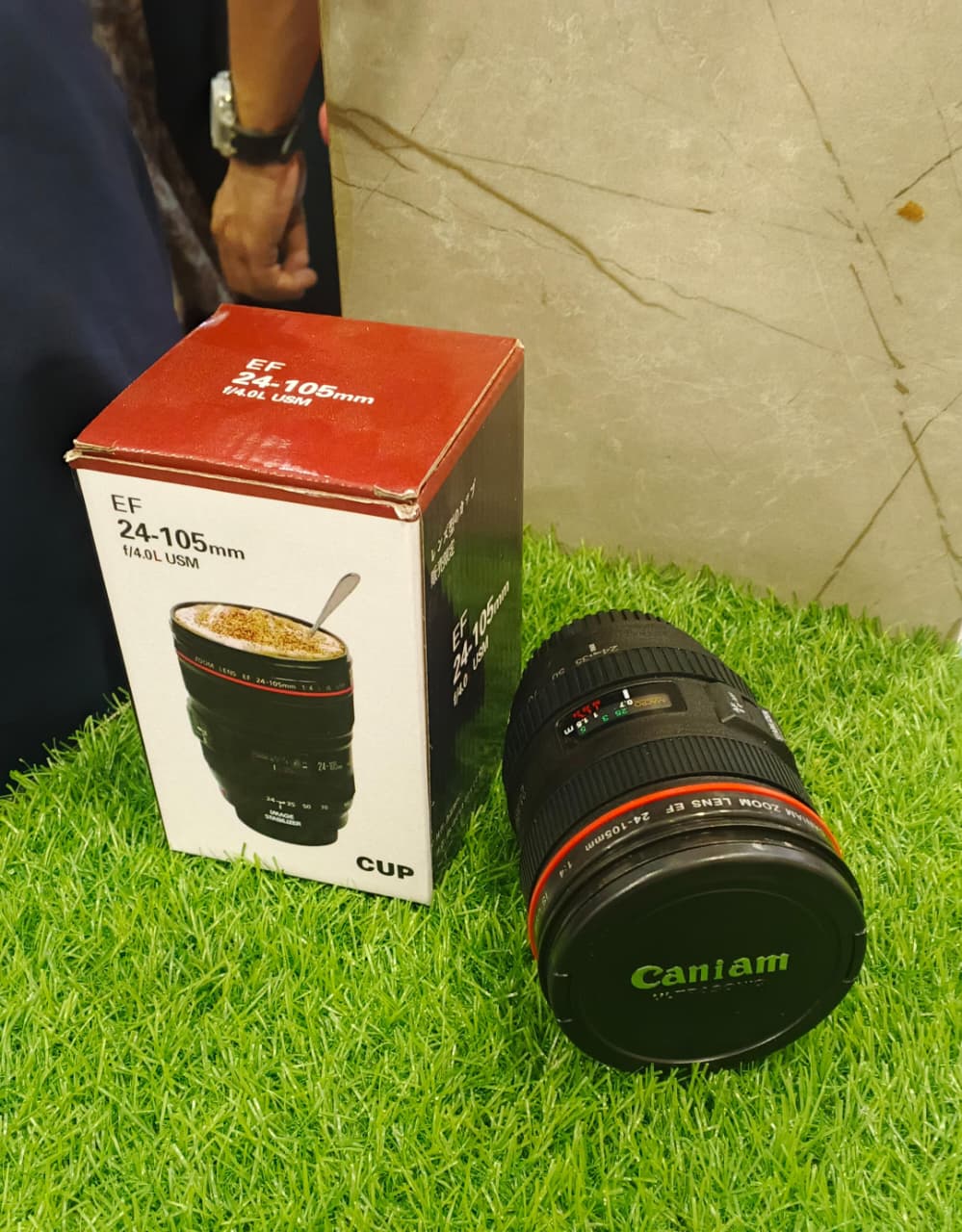 NEW Camera Lens Coffee Cup Like Canon EF 24-105 Photographer Gift Mug or Pens!