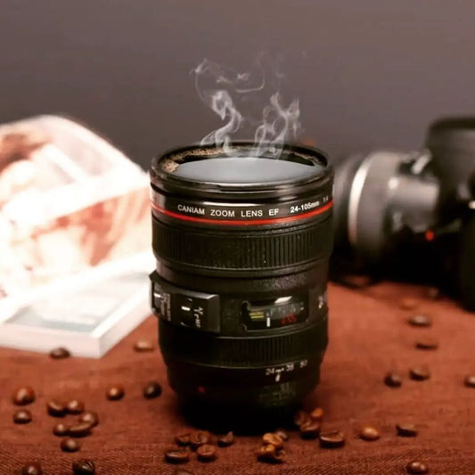 NEW Camera Lens Coffee Cup Like Canon EF 24-105 Photographer Gift Mug or Pens!