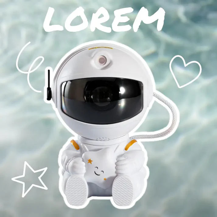 Astronaut Galaxy Projector Light Trending Modern and Stylish