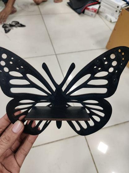 Butterfly Wall Candle Holder Set – 3 Pieces | Candles Included